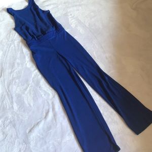 Royal blue formal jumpsuit
